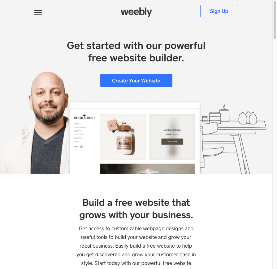 Weebly for small businesses